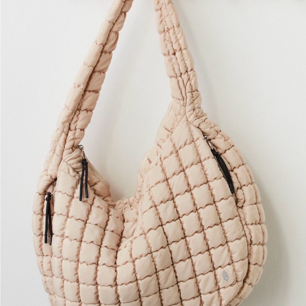 Free People Quilted Carryall Bag